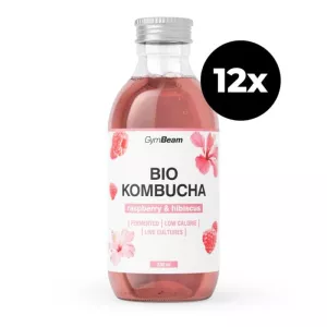 BIO Kombucha - GymBeam mięta i trawa cytrynowa